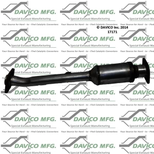 Davico Direct Fit Catalytic Converter and Pipe Assembly for 2009 Nissan Xterra - 17171