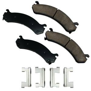 Akebono Pro-ACT™ Ultra-Premium Ceramic Front Disc Brake Pads for 2007 GMC Sierra 2500 HD Classic - ACT784