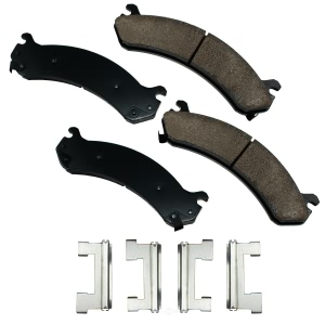Akebono Pro-ACT™ Ultra-Premium Ceramic Front Disc Brake Pads for Hummer H2 - ACT784