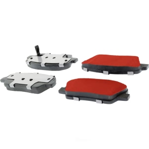 Centric Posi Quiet Pro™ Ceramic Rear Disc Brake Pads for Hyundai Entourage - 500.12840