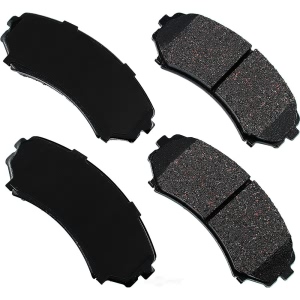 Akebono Pro-ACT™ Ultra-Premium Ceramic Front Disc Brake Pads for 2004 Isuzu Axiom - ACT867