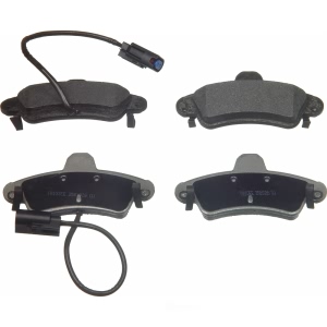 Wagner ThermoQuiet Semi-Metallic Disc Brake Pad Set for 1999 Mercury Cougar - MX899