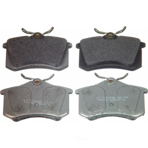 Wagner Thermoquiet Semi Metallic Rear Disc Brake Pads for Peugeot 405 - MX340