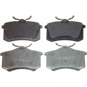 Wagner Thermoquiet Semi Metallic Rear Disc Brake Pads for 1988 Volkswagen Golf - MX340