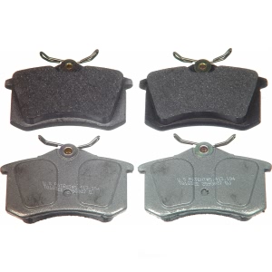 Wagner Thermoquiet Semi Metallic Rear Disc Brake Pads for Volkswagen Corrado - MX340