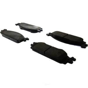 Centric Posi Quiet™ Semi-Metallic Front Disc Brake Pads for 2010 Ford Taurus - 104.13760