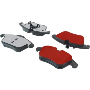 Centric Posi Quiet Pro™ Semi-Metallic Front Disc Brake Pads for 2017 Land Rover Range Rover Evoque - 500.12410