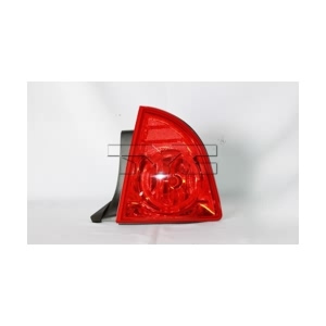 TYC Passenger Side Outer Replacement Tail Light for 2010 Chevrolet Malibu - 11-6265-00-9