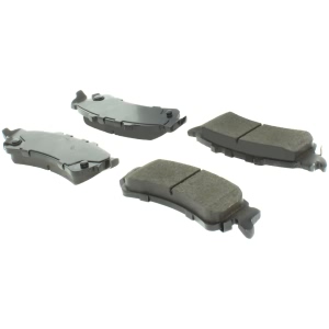 Centric Premium™ Semi-Metallic Brake Pads With Shims And Hardware for 2004 Chevrolet Astro - 300.07920