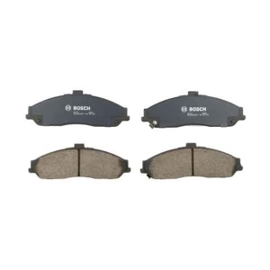 Bosch QuietCast™ Premium Organic Front Disc Brake Pads for Pontiac GTO - BP731