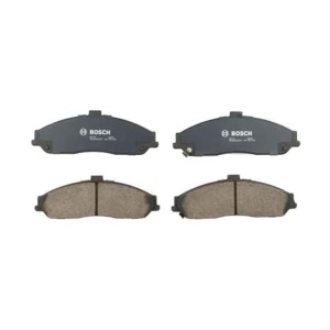 Bosch QuietCast™ Premium Organic Front Disc Brake Pads for 2005 Pontiac GTO - BP731