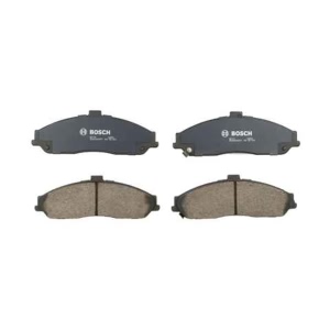 Bosch QuietCast™ Premium Organic Front Disc Brake Pads for 2006 Pontiac GTO - BP731