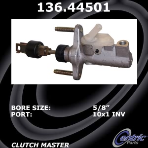 Centric Premium™ Clutch Master Cylinder for 1990 Toyota Tercel - 136.44501
