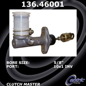 Centric Premium Clutch Master Cylinder for Mitsubishi - 136.46001