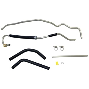 Gates Power Steering Return Line Hose Assembly From Gear for 2001 Hyundai Elantra - 366121
