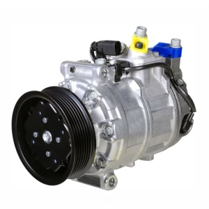 Denso A/C Compressor with Clutch for Volkswagen Touareg - 471-1516