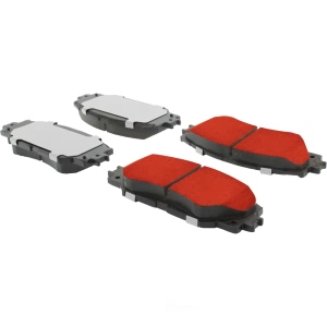 Centric Posi Quiet Pro™ Ceramic Front Disc Brake Pads for 2011 Toyota Corolla - 500.12100