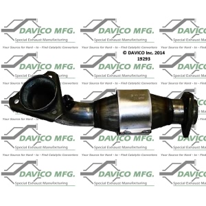 Davico Direct Fit Catalytic Converter for 1993 Chevrolet Corvette - 19293