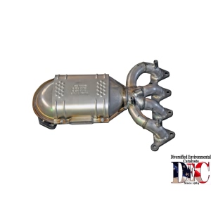 DEC Exhaust Manifold with Integrated Catalytic Converter for Kia Rio - HY1738