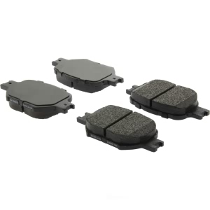 Centric Posi Quiet™ Extended Wear Semi-Metallic Front Disc Brake Pads for 2005 Scion tC - 106.08170