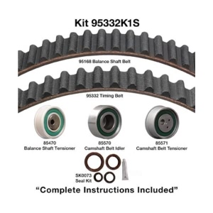 Dayco Timing Belt Kit for Mitsubishi Outlander - 95332K1S