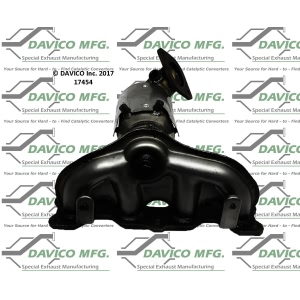 Davico Exhaust Manifold with Integrated Catalytic Converter for 2011 Hyundai Sonata - 17454