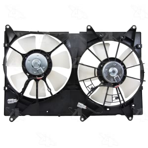 Four Seasons Dual Radiator And Condenser Fan Assembly for 2001 Lexus RX300 - 76223