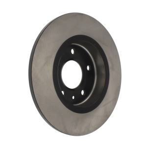 Centric Premium Solid Rear Brake Rotor for 2015 Cadillac ELR - 120.62131