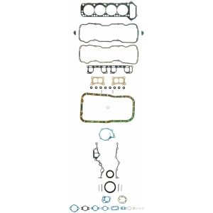 Sealed Power Engine Gasket Set for 1986 Nissan D21 - 260-1605