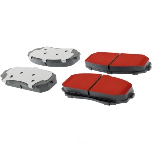 Centric Posi Quiet Pro™ Ceramic Front Disc Brake Pads for 2012 Ford Edge - 500.12580