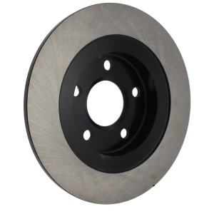 Centric Premium Solid Rear Brake Rotor for 2003 Cadillac DeVille - 120.62064