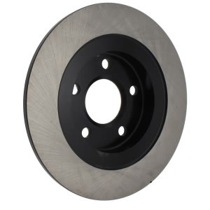 Centric Premium Solid Rear Brake Rotor for 2005 Cadillac DeVille - 120.62064