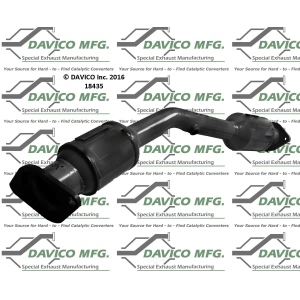 Davico Direct Fit Catalytic Converter and Pipe Assembly for 2014 Nissan Versa - 18435
