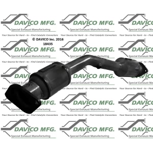 Davico Direct Fit Catalytic Converter and Pipe Assembly for 2012 Nissan Versa - 18435