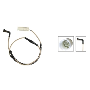 Centric Rear Brake Pad Sensor for 2008 BMW Alpina B7 - 116.34026