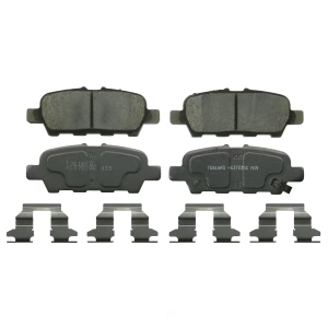 Wagner Thermoquiet Ceramic Rear Disc Brake Pads for 2013 Nissan Altima - QC1393A