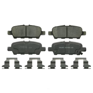 Wagner Thermoquiet Ceramic Rear Disc Brake Pads for 2011 Nissan Juke - QC1393A