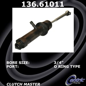 Centric Premium™ Clutch Master Cylinder for 1988 Ford Thunderbird - 136.61011