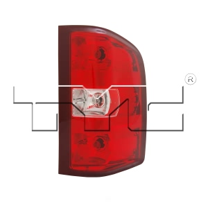 TYC Passenger Side Replacement Tail Light for 2010 Chevrolet Silverado 1500 - 11-6221-90