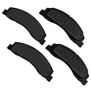 Akebono Pro-ACT™ Ultra-Premium Ceramic Front Disc Brake Pads for 2010 Ford E-150 - ACT1328