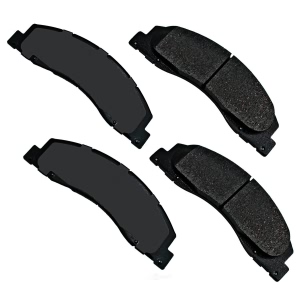 Akebono Pro-ACT™ Ultra-Premium Ceramic Front Disc Brake Pads for 2009 Ford E-250 - ACT1328