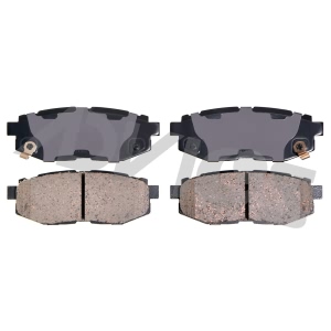 Advics Ultra-Premium™ Ceramic Rear Disc Brake Pads for 2016 Scion FR-S - AD1124