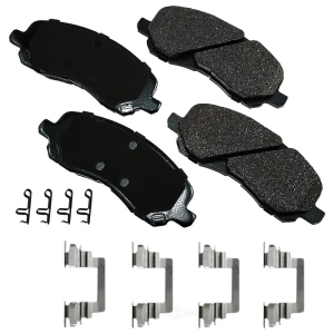 Akebono Pro-ACT™ Ultra-Premium Ceramic Front Disc Brake Pads for 2007 Dodge Caliber - ACT866A