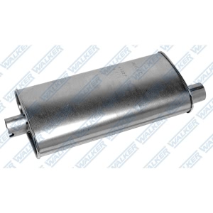 Walker Quiet Flow Stainless Steel Oval Aluminized Exhaust Muffler for 2000 Jeep Cherokee - 21357