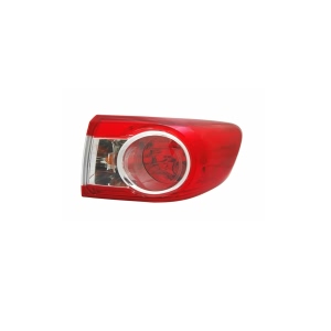 TYC Passenger Side Outer Replacement Tail Light for 2013 Toyota Corolla - 11-6363-00-9