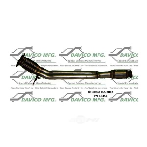 Davico Direct Fit Catalytic Converter and Pipe Assembly for Volvo S80 - 18357
