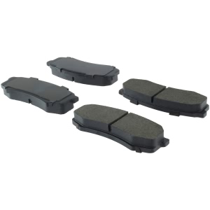 Centric Posi Quiet™ Semi-Metallic Brake Pads for 1996 Toyota Land Cruiser - 104.06060