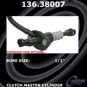 Centric Premium Clutch Master Cylinder for Saab - 136.38007