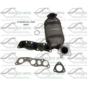 Davico Exhaust Manifold with Integrated Catalytic Converter for 2001 Nissan Quest - 18245