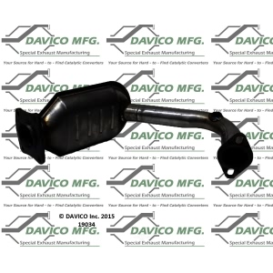 Davico Direct Fit Catalytic Converter and Pipe Assembly for 2003 Ford Focus - 19034